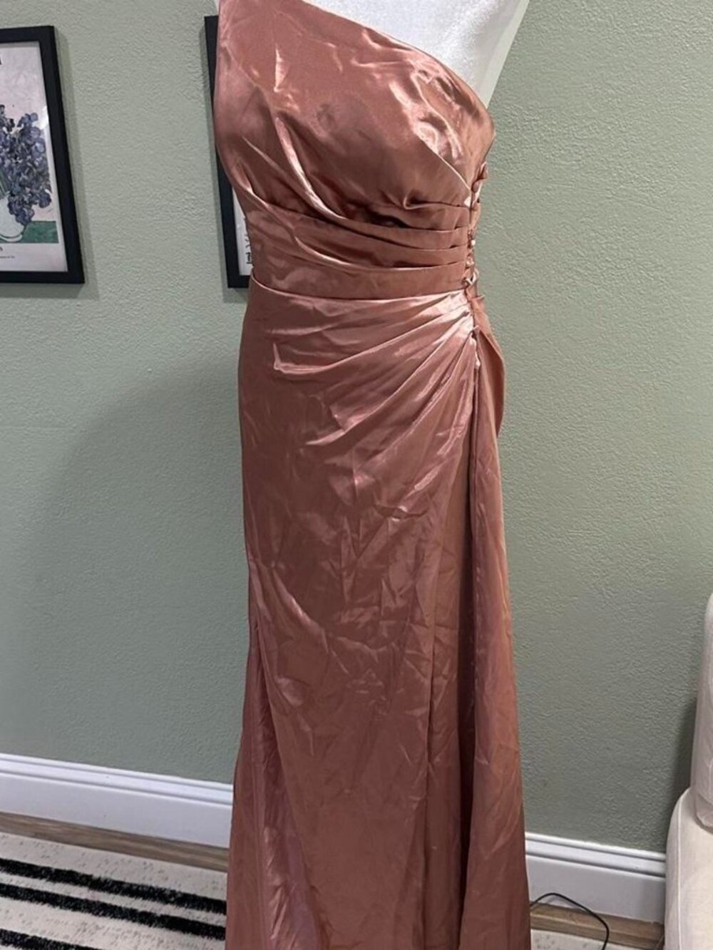 Galina Signature Satin Dress